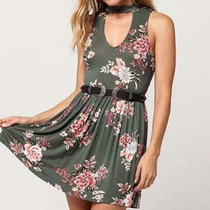Sky and Sparrow floral mini dress